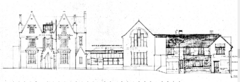 Elevation of St. Mary's Lodge to Priory Road